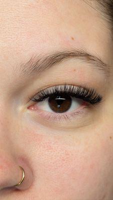 Light volume lashes