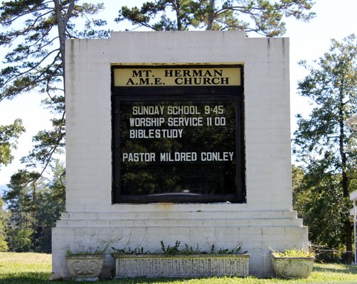 Church sign