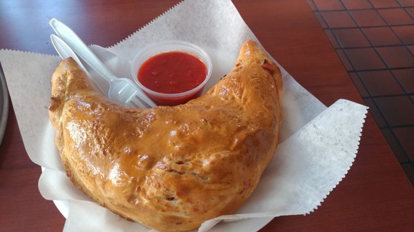 Calzone let it cool