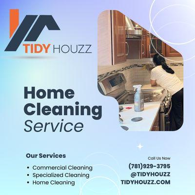 At TidyHouzz, we don't just clean houses; we transform your living spaces into havens of order and serenity.