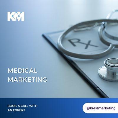 When it comes to Medical Digital Marketing, Krest Marketing is your strategic partner. Our  expertise in the Medical field is top-rated.