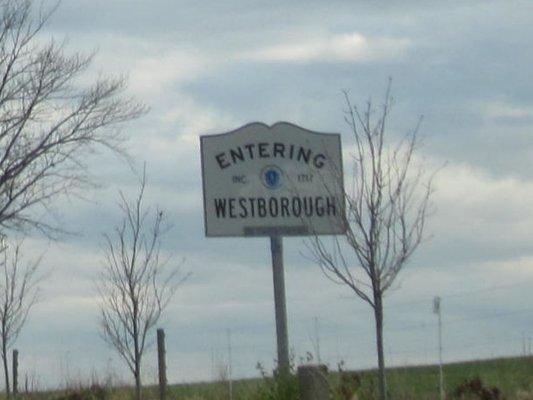 Entering Westborough from Grafton.