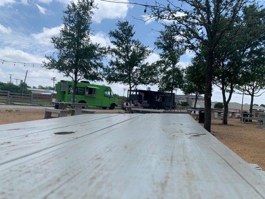 Food trucks on Silo Park