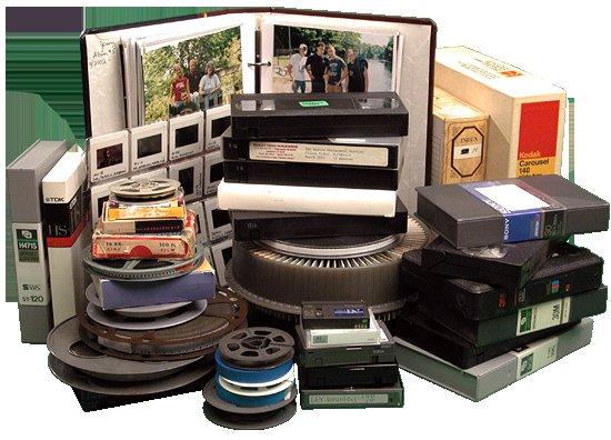 We transfer all consumer video formats.