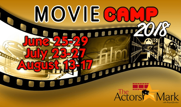 2018 Make a Movie Camps for kids ages 7-12