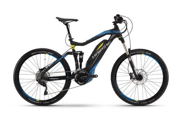 Bosch and Yamaha center drive Haibikes with full suspension