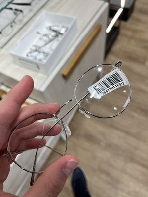 Pair of glasses I purchased from this location.