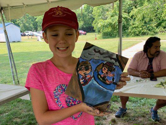 Painting and Paddling event