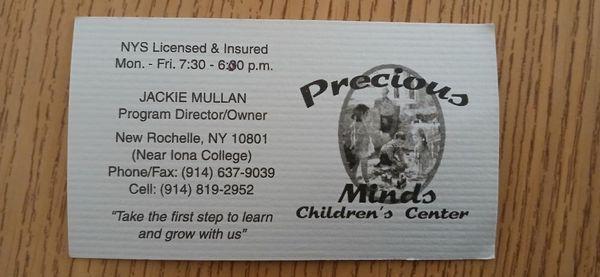 Precious Minds Children's Center