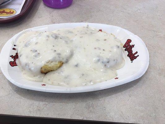 Biscuits and gravy