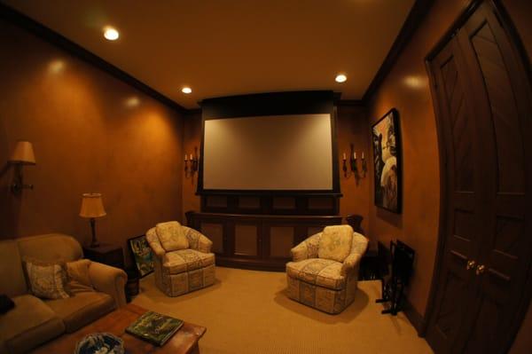 Revealed Projection/Surround Sound System