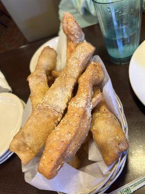 Parmesan breadsticks