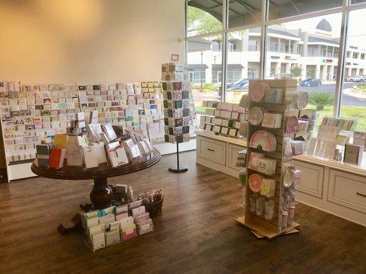 Come see our selection of stationery, invitations and unique greeting cards!