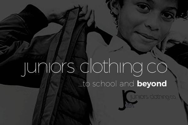 Juniors Clothing Logo Design Photos used are for mock up purposes only.