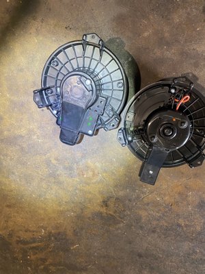 Blower fan got replaced