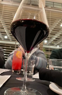 Nice glass of Cabernet