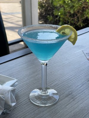 Blueberry lemondrop cocktail