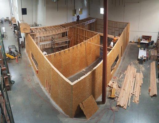 Mezzanine build out for Jenson USA , Riverside