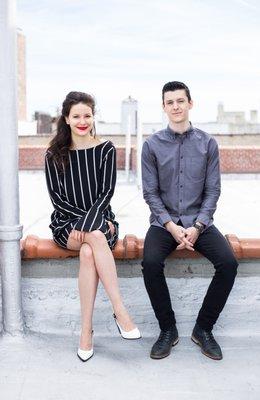 ANI.agency is a husband-wife team based in New York City. Co-Founders Tamara (left) and Luka Anicic (right).