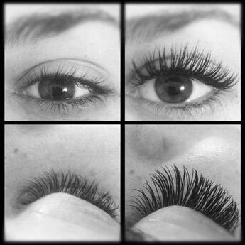 Before and After Lash Extensions