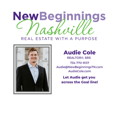 Audie Cole, REALTOR®, Seller Rep Specialist (SRS), Buyer Representative. Professional in Real Estate, formerly Professional in NFL.