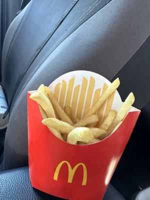 Can you skimp some more on the fries, please?