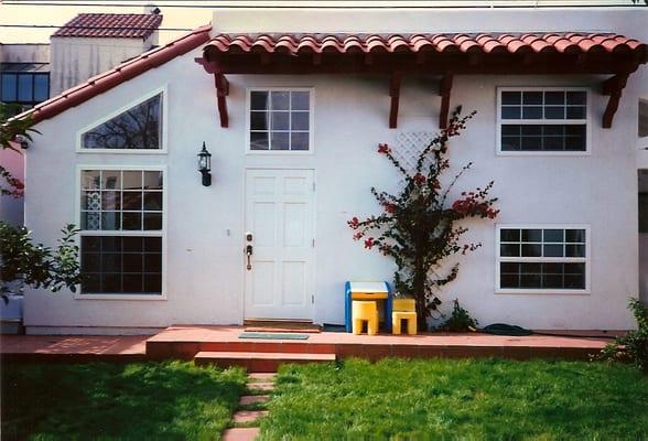 Guest house, built from the ground up