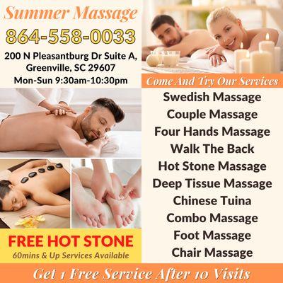 Summer Massage