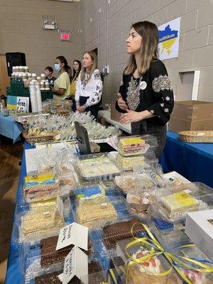 Another view of the sweets table