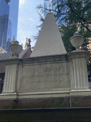 Alexander Hamilton's Gravestone