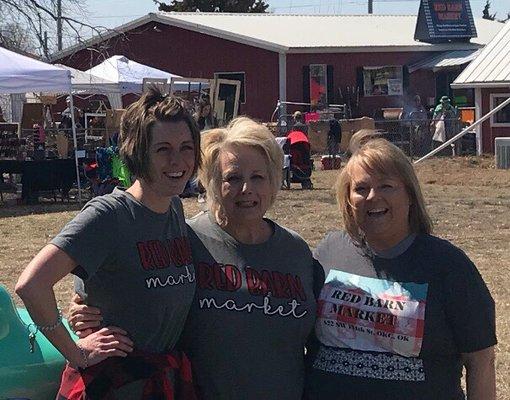 OWNERS OF THE RED BARN LEAH SHIRLEY, Kathy Duffy and  Christie Moody