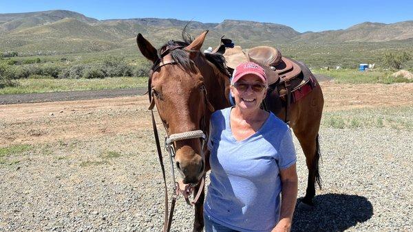 Phyllis, Foothills co-owner and our guide.