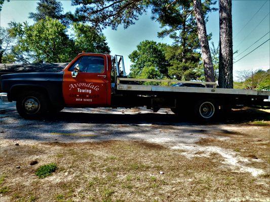 Our tow truck is self operated for fast pickups!