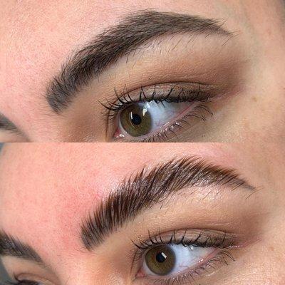 How beautiful is this brow lamination?