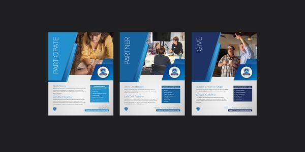 Here's a series of flyers inserts we designed for Keepers Transformation House in Bakersfield, CA.