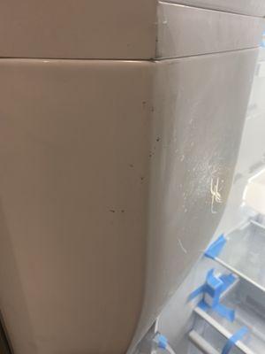 Dirty refrigerator