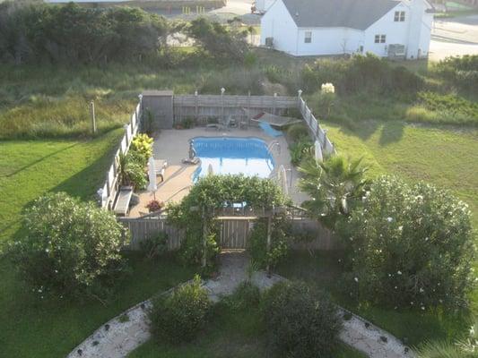 pool view