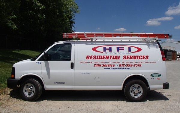 Residential Service Van