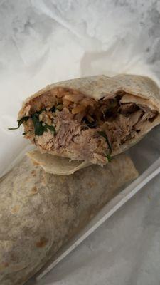 Carnitas buritto