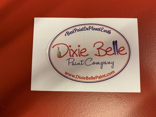 We are proud retailers for Dixie Belle Paints