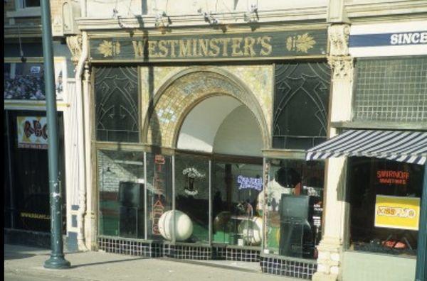 Exterior view of Westminster's Billiard Club