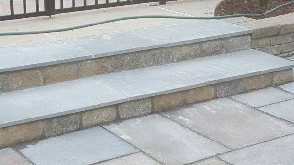 Bluestone And Cobble Steps