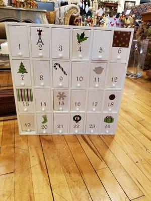 Wood advent calendar- great quality!