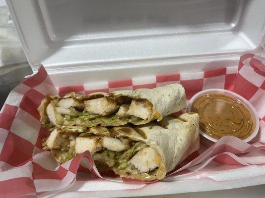 chicken wrap