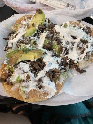 Tostadas de asada