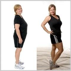 Happy Hour Fitness Client Before and After