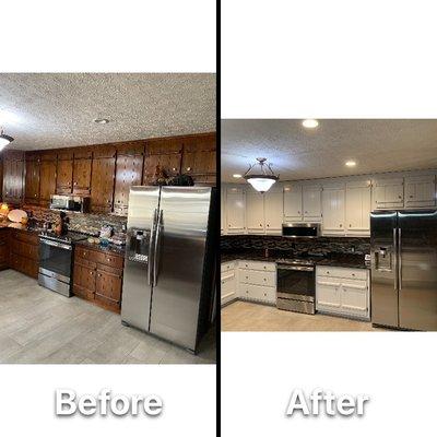 Sunset Cabinet Refinishing