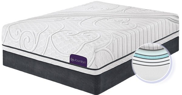 Select Serta iComfort Memory Foam mattresses combine our most advanced gel memory foam material with an all-foam support system.