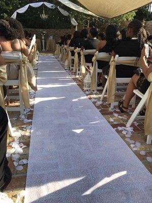 Wedding aisle