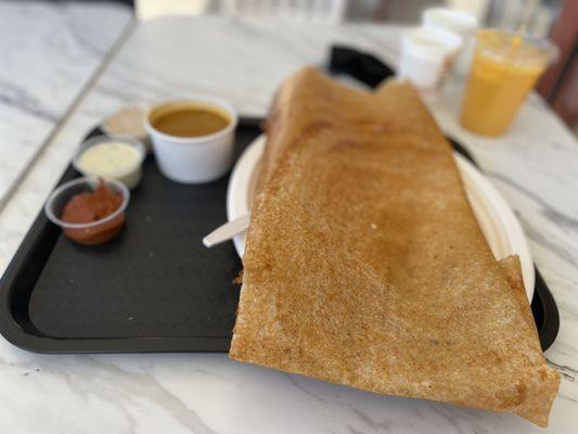 Ghee Roast Dosa